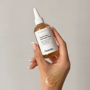 Liquid glass hydrogel mask